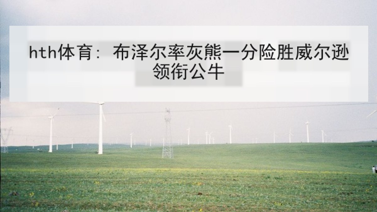hth体育: 布泽尔率灰熊一分险胜威尔逊领衔公牛