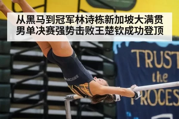 从黑马到冠军林诗栋新加坡大满贯男单决赛强势击败王楚钦成功登顶
